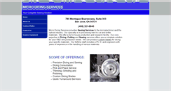 Desktop Screenshot of microdicingtechnology.com